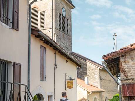 Village de Journans et source de la Reyssouze