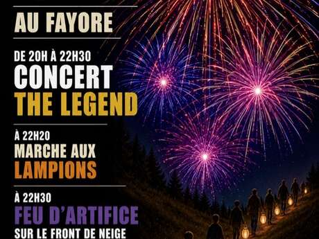 Fête du 14 Juillet à Chaillol