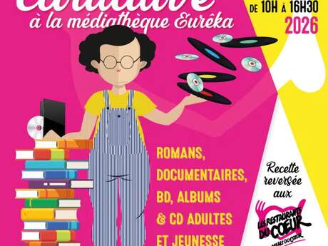 Vente caritative organisée avec les Restos du cœur