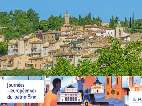 Journées Européennes du Patrimoine à Tourrettes - VAR  - 42 ème édition