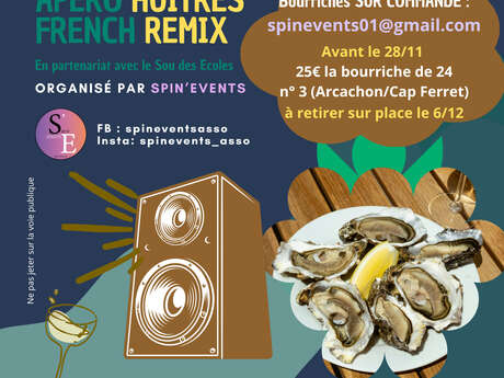 Apéro huîtres & French Remix