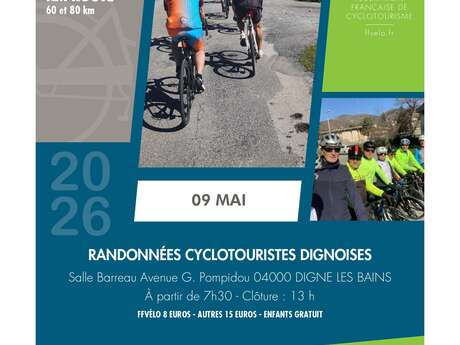 Randonnées Cyclotouristes Dignoises