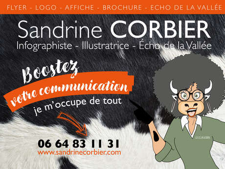 Sandrine Corbier Graphic Designer - Écho de la Vallée