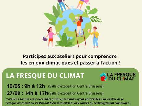 Ateliers : La Fresque du Climat / 2 tonnes
