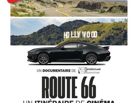 Projection du documentaire : Route 66, un itinéraire de cinéma