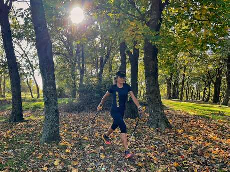 Uscita di nordic walking