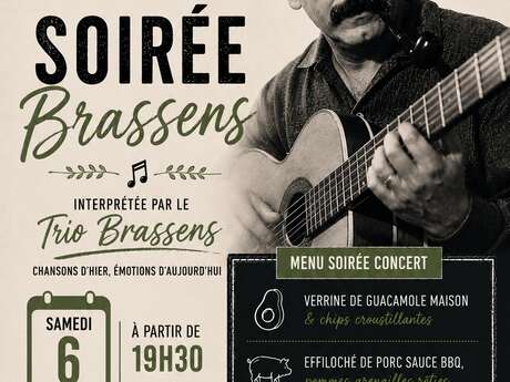 Soirée Brassens