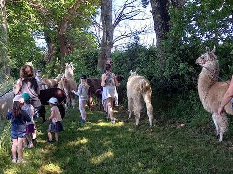 Visite guidée de La Prairie des animaux
