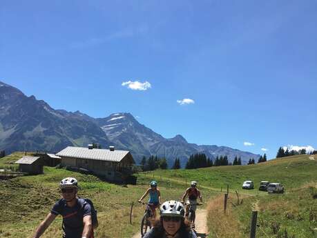 Rando VTT électrique et terroir à l’alpage de Porcherey