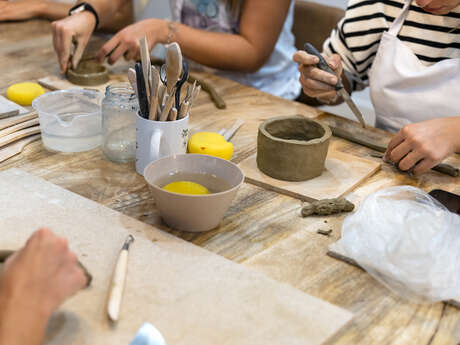 Atelier création argile