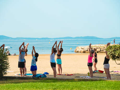 Fitness on the beach