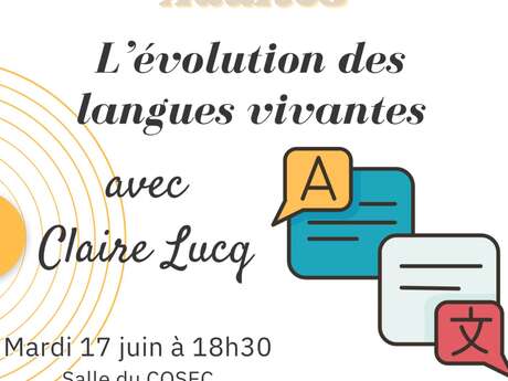 Philosophy workshop for adults : The evolution of modern languages