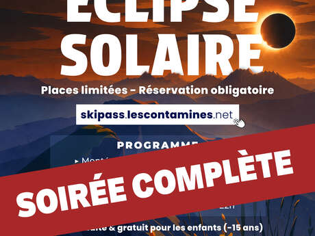 Soirée spéciale éclipse solaire - complet