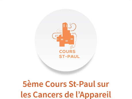 5° Cours St-Paul sur les cancers de l'appareil digestif 2026