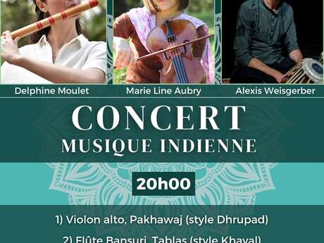 Concert de musique indienne