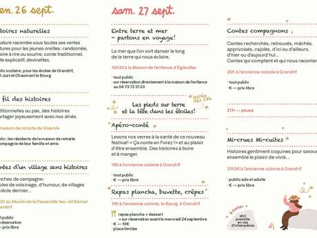 Festival - Ça conte en Forez