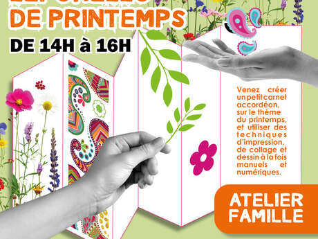 Atelier famille - Leporello de Printemps