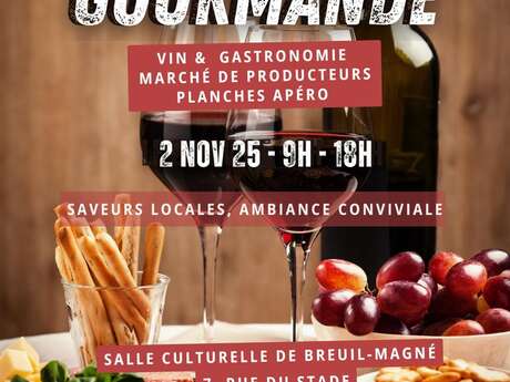The gourmet day in Breuil-Magné