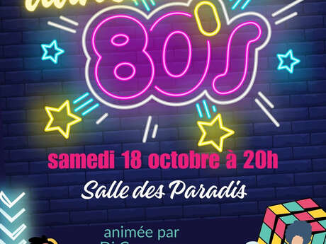 Soirée dansante 80's
