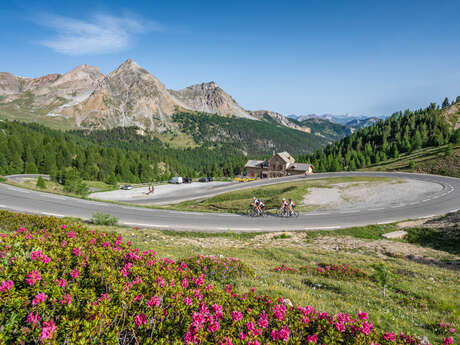 Ascension du col de l'Izoard