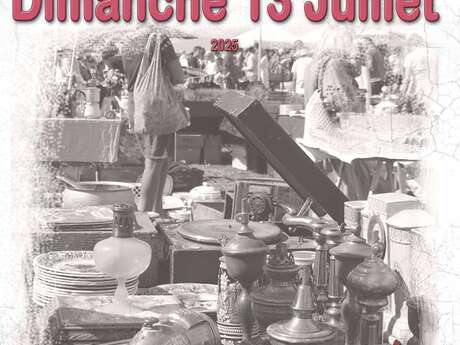 Sommer flohmarkt