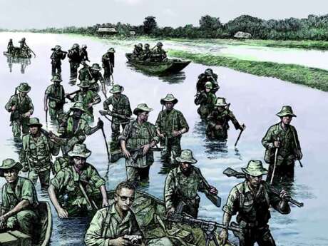 Conférence de Natalie et Chongrui Nie, autour de l’album : “Sale” guerre en Indochine. Souvenirs d’un journaliste de l’AFP (ed. Mosquito, 2025)