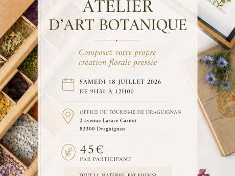 Atelier d'art botanique