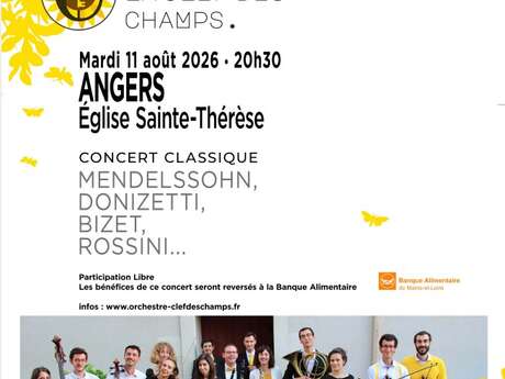 Concert de l'Orchestre La Clé des Champs dans l'église Sainte Thérèse