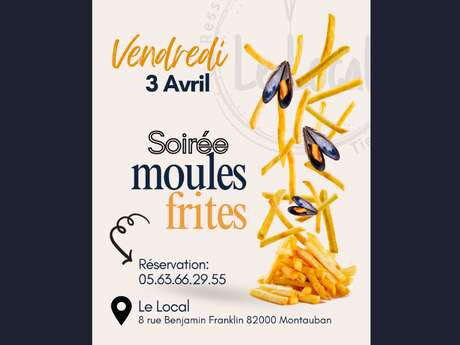 Soirée moules frites