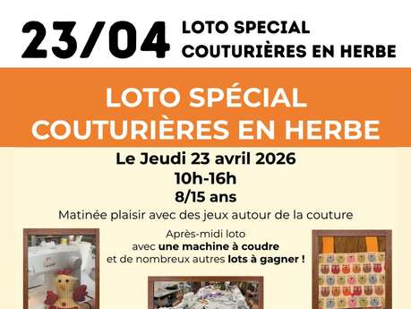 Loto spécial couturières en herbe