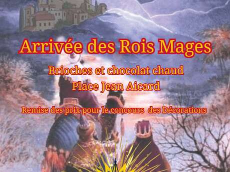 Arrivée des Rois Mages et remise des prix « je décore ma maison-je décore mon village »