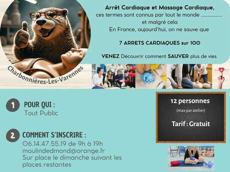 Le Moulin d'Edmond : Atelier secourisme : GESTES qui sauvent