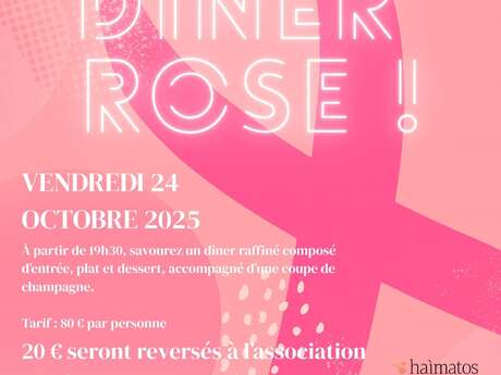 Dîner Rose
