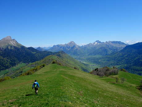 Aire de décollage de parapente du  Mont-Morbié