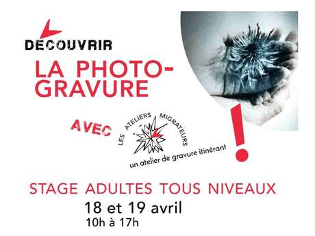 Atelier Découvrir la photogravure