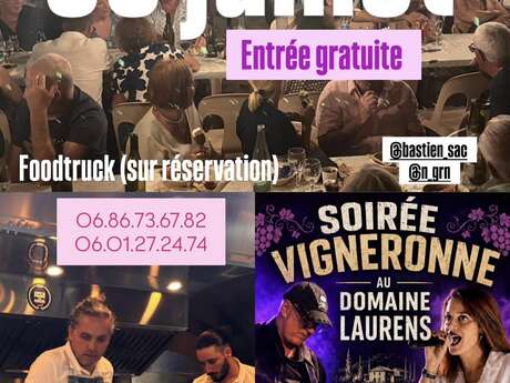 Winzerabend - Laurens, Vignoble des Templiers