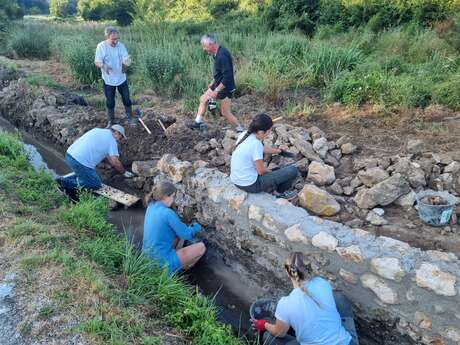 Restauration du canal des prés