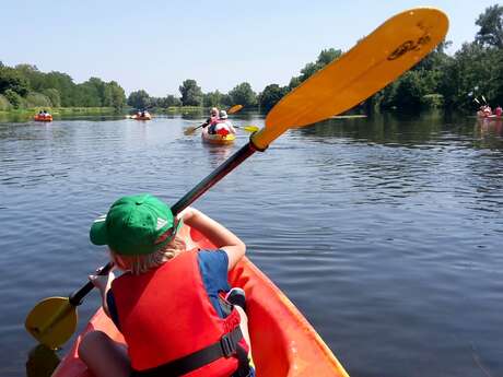 Gravière aux Oiseaux - Découverte du fleuve Loire en canoë