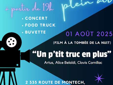 Cine-Concierto al aire libre