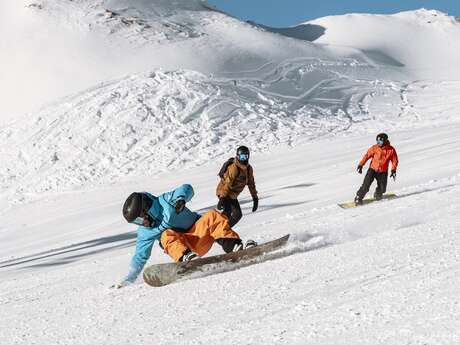 Cours collectifs snowboard tous niveaux
