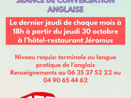 Séance de conversation anglaise