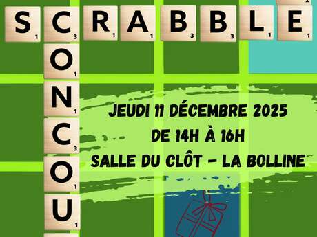 Concours de Scrabble - Médiathèque Valdeblore