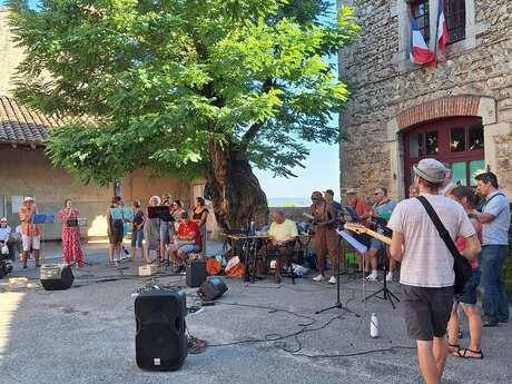 Bulle musique de l'Atelier FICA - Flâneries à Pérouges