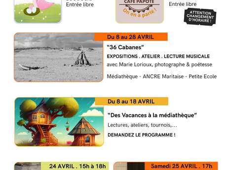 Vacations at the media library