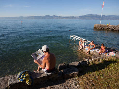 Plage de Meillerie