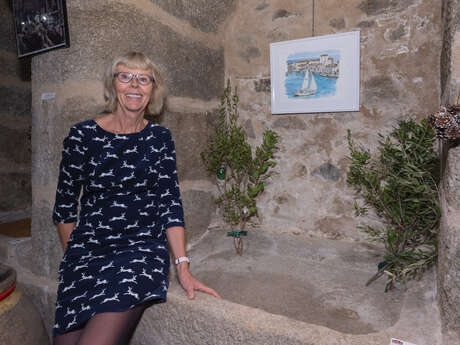 Meeting with the artist