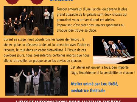 Festival des Planches - Atelier théâtre