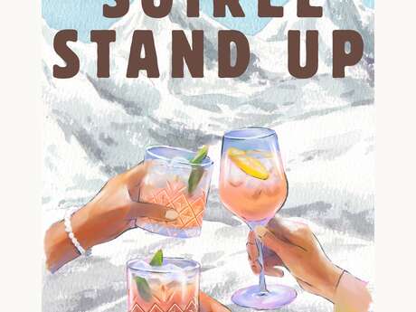 Stand up avec 3 artistes