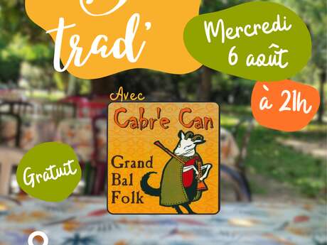 Soirée guinguette et bal trad'