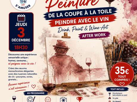 Peindre avec le Vin